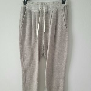 H&M lounge pants, M, in Cream